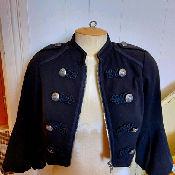 Cropped Band Jacket - Picture 2 of 4